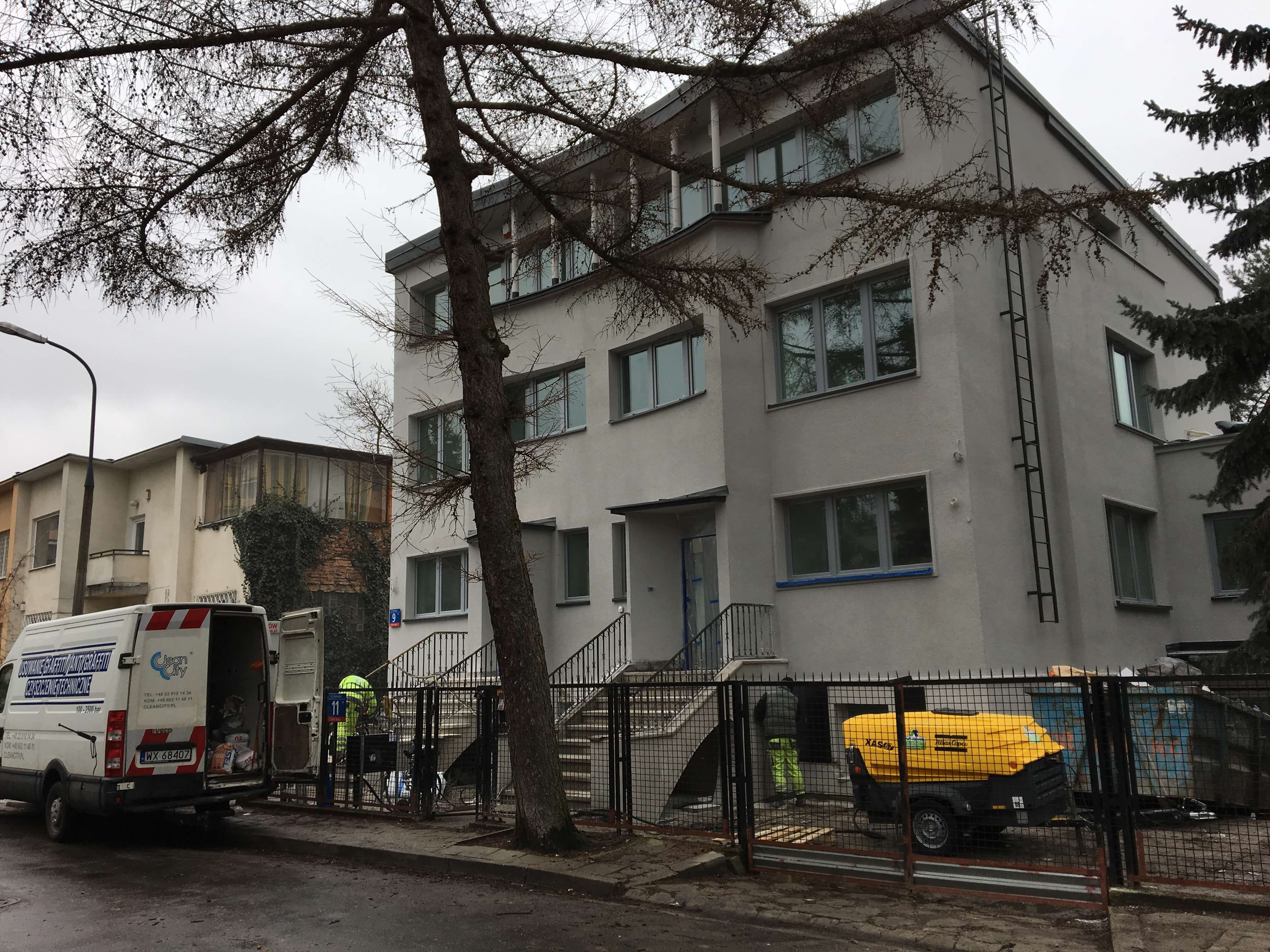 Remont elewacji i czyszczenie piaskowca
